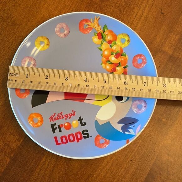 Collectible Kelloggs Fruit Loop Plate - Picture 2 of 3